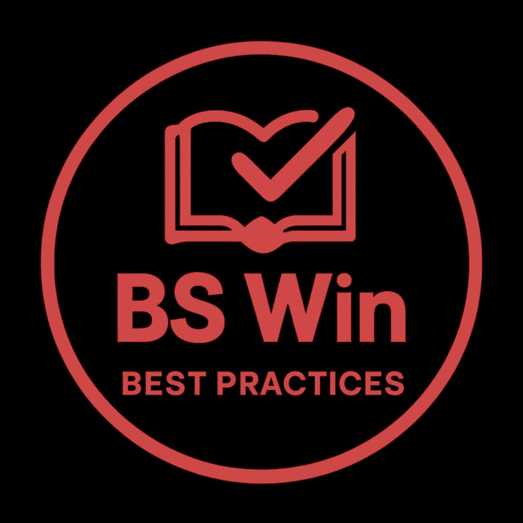 An icon representing BS Win security measures.