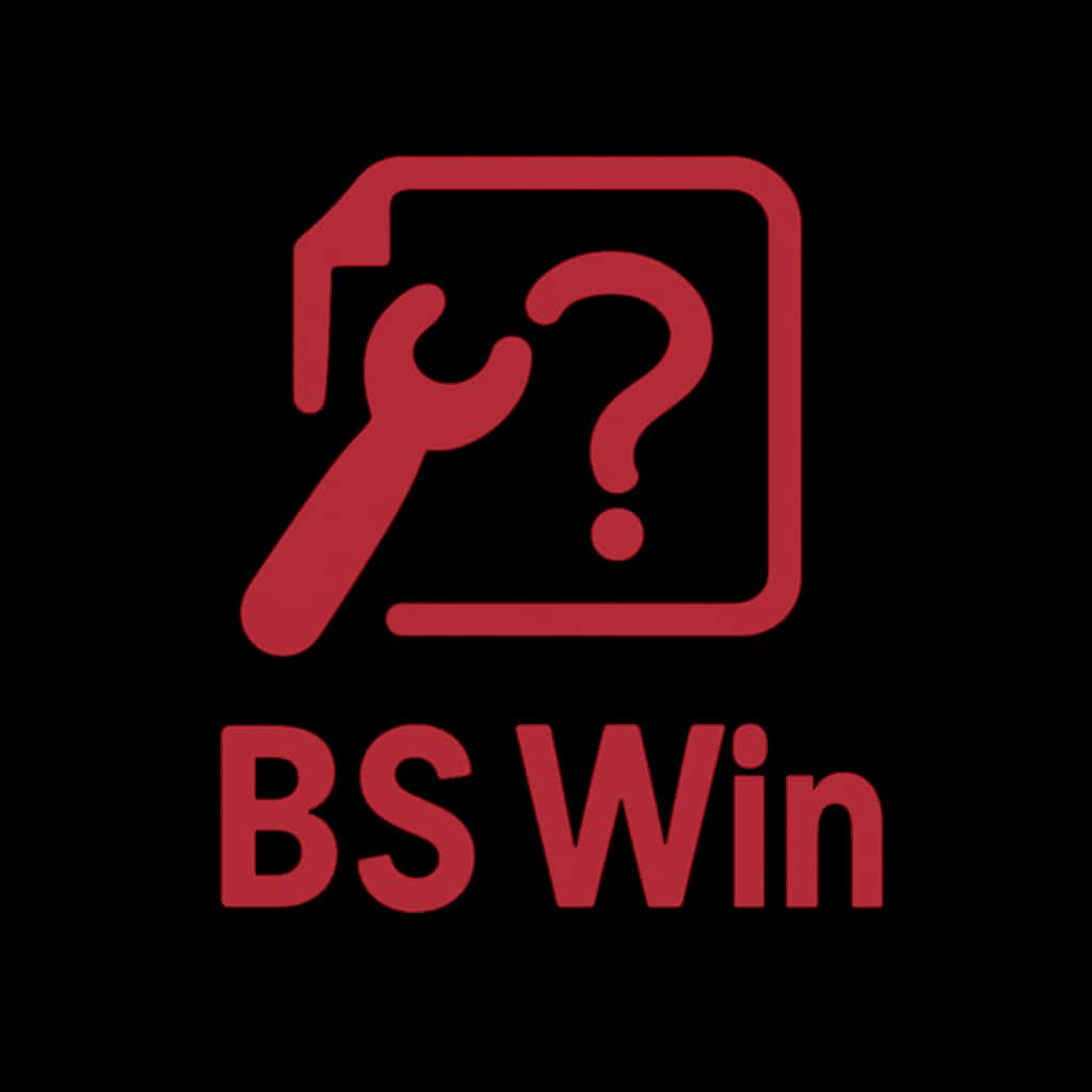 An icon representing the support guide for BS Win access issues.