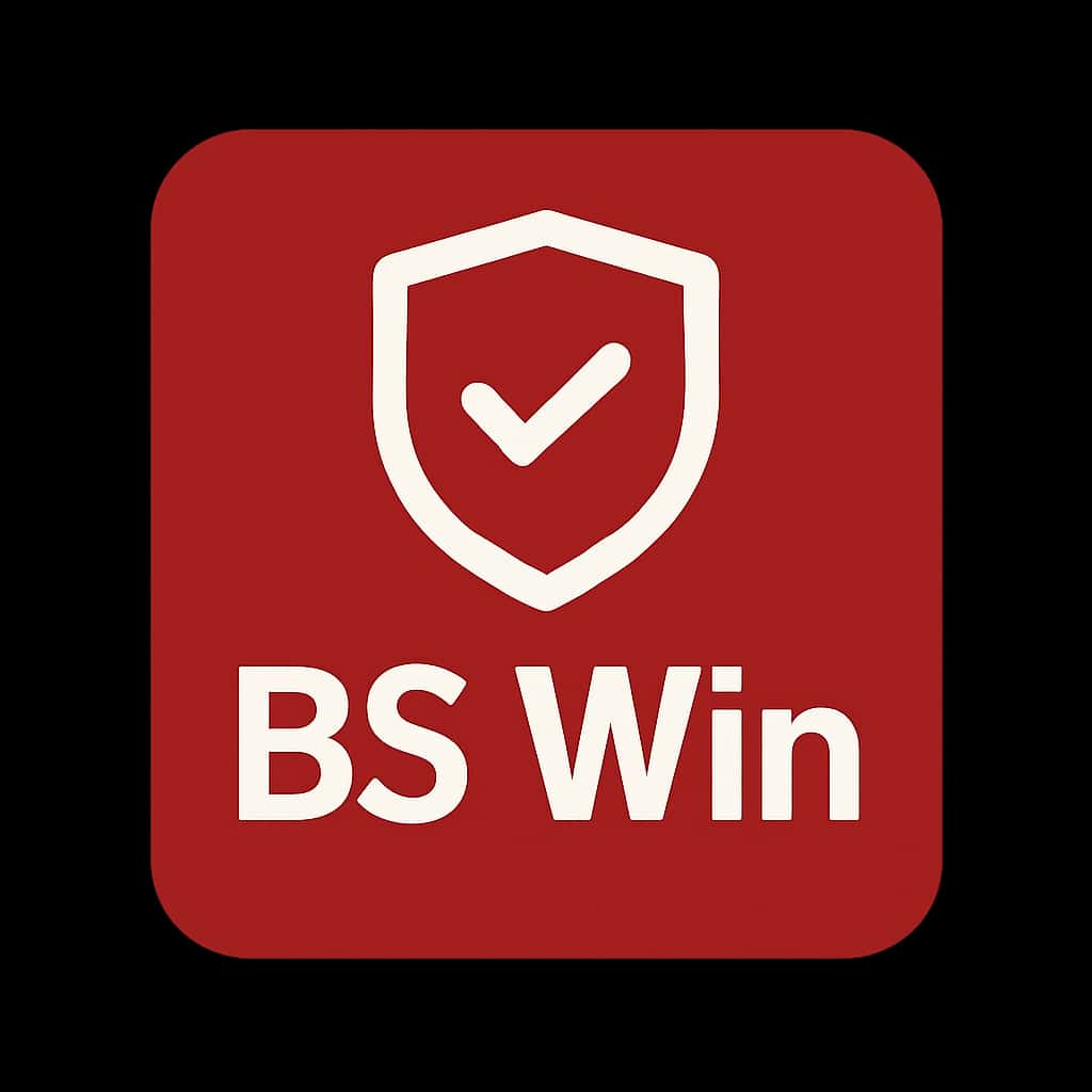 An icon representing BS Win safety on Android.